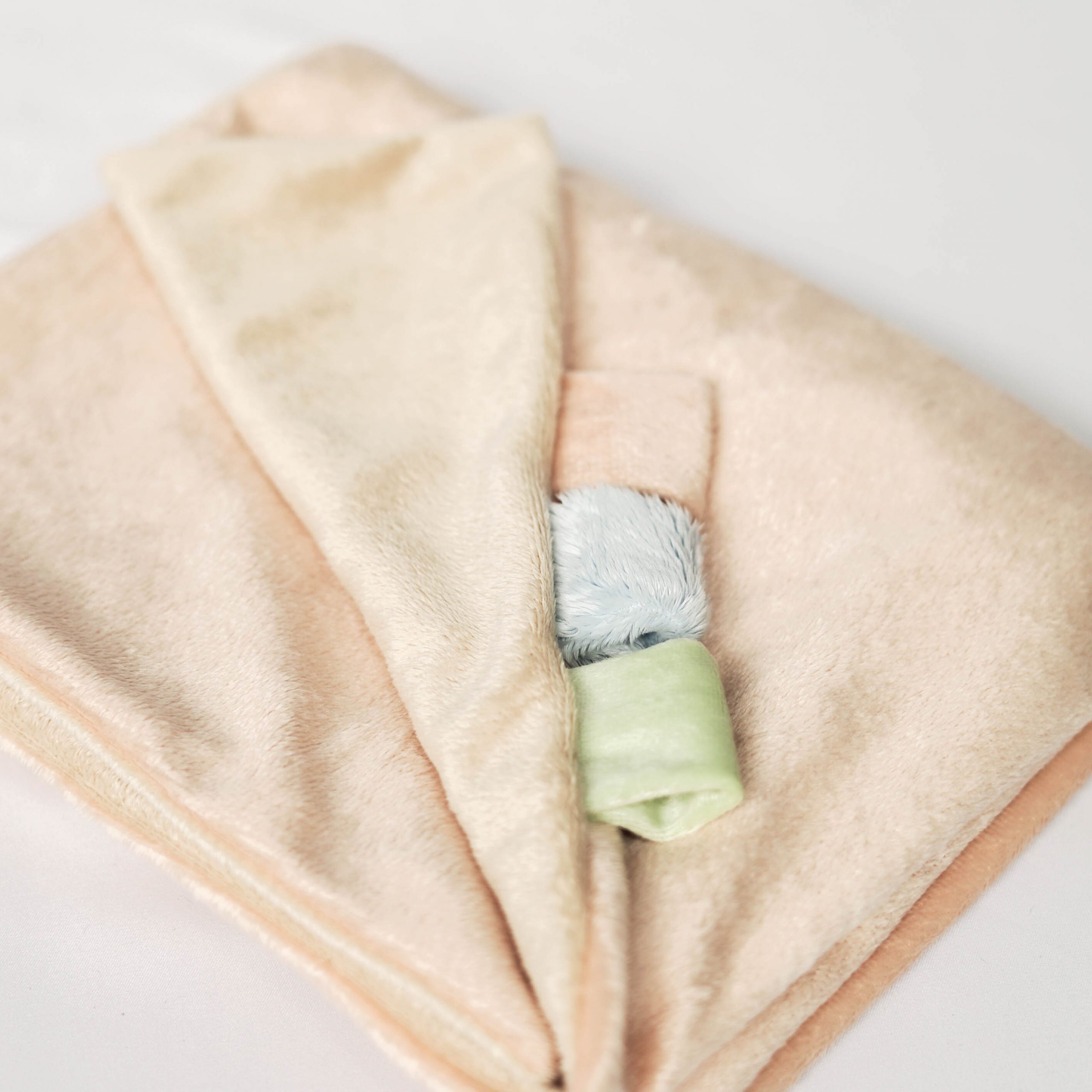 Cloud Blankie Salmon/Taupe - Image 2